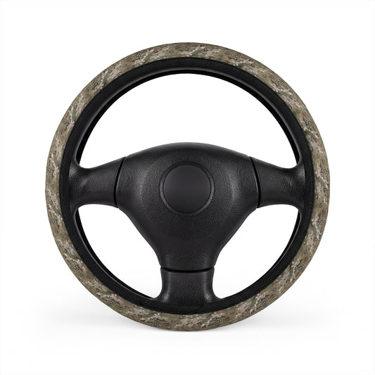 Camo Grip Steering Wheel Cover – Durable Hunting & Outdoor Style