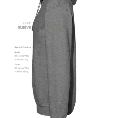GRAPHITE HEATHER - G185 - SLEEVE_LEFT