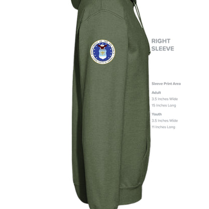 MILITARY GREEN - G185 - SLEEVE_RIGHT