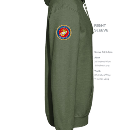 MILITARY GREEN - G185 - SLEEVE_RIGHT