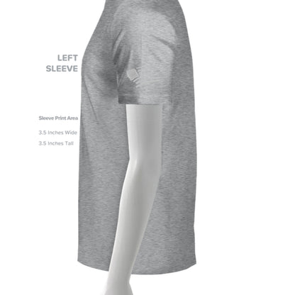 HEATHER GRAY - 3600 - SLEEVE_LEFT