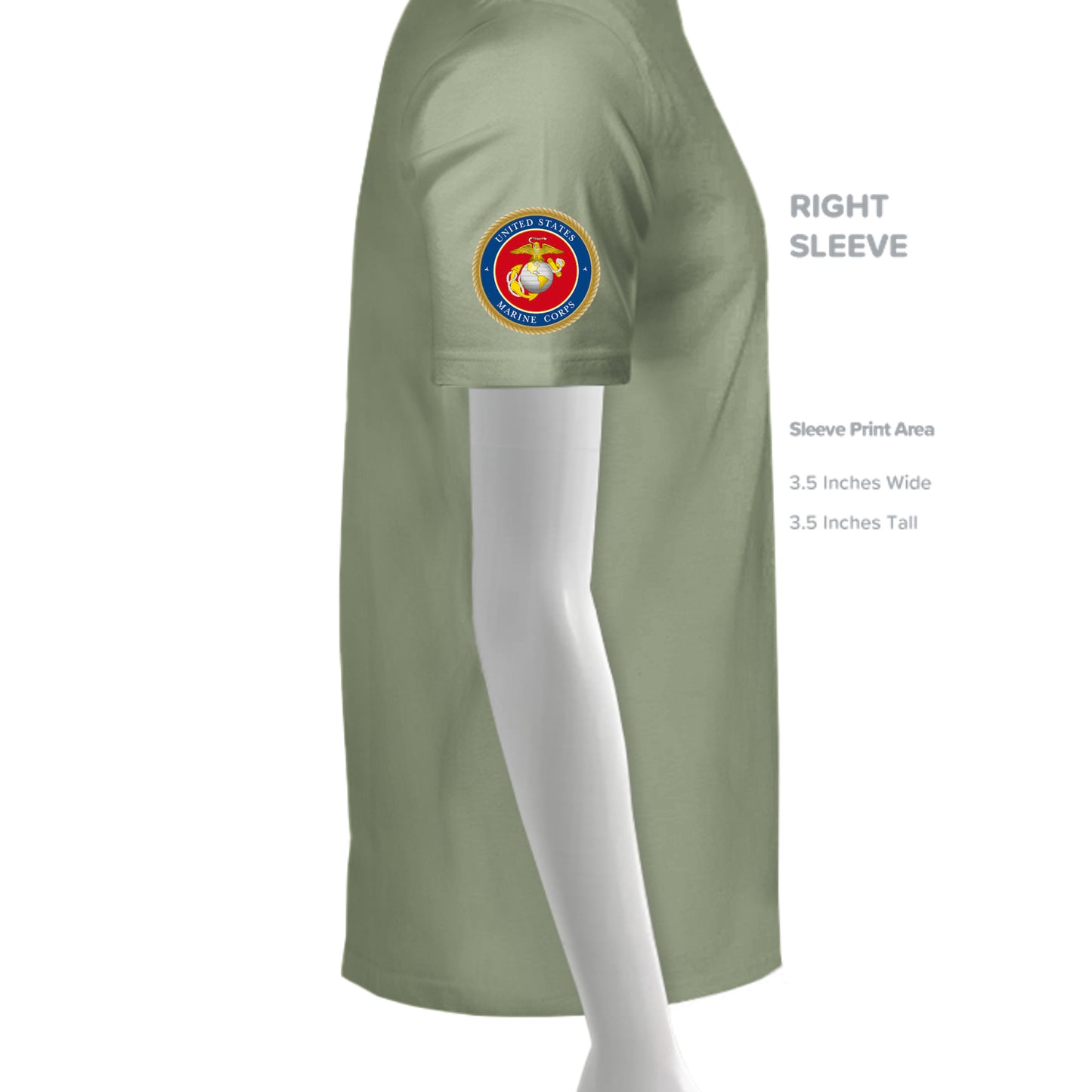 Light Olive - 3600 - SLEEVE_RIGHT