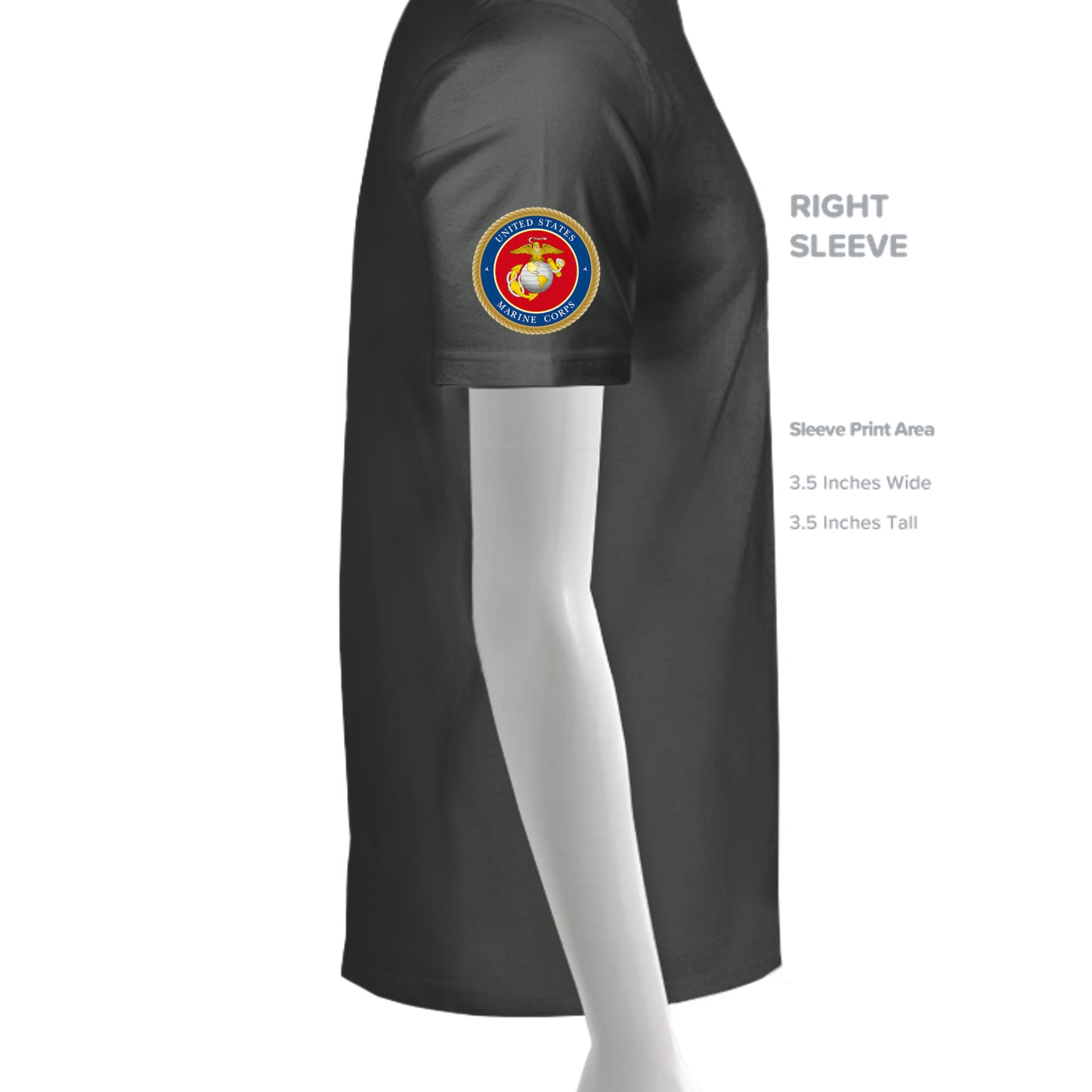 Graphite Black - 3600 - SLEEVE_RIGHT