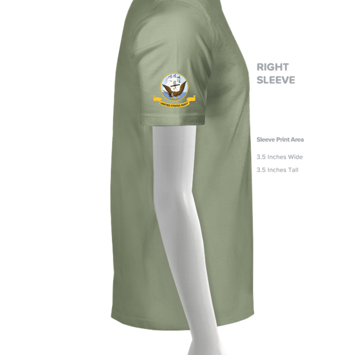 Light Olive - 3600 - SLEEVE_RIGHT