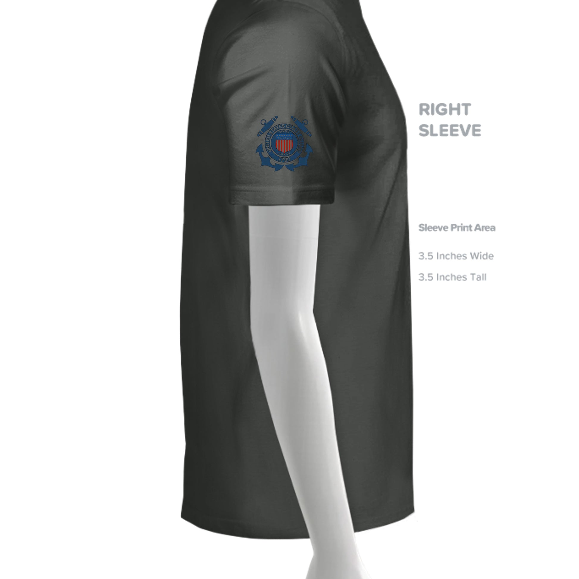 Graphite Black - 3600 - SLEEVE_RIGHT