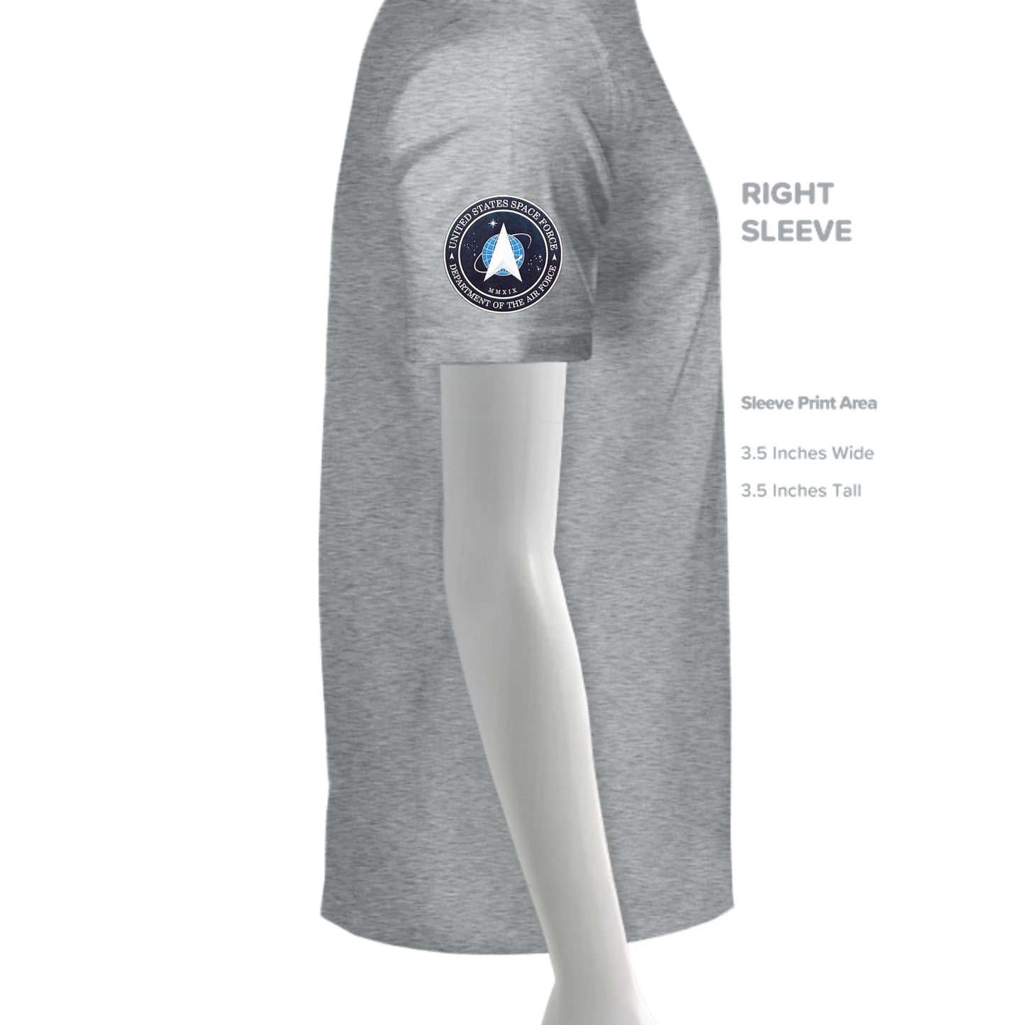 HEATHER GRAY - 3600 - SLEEVE_RIGHT