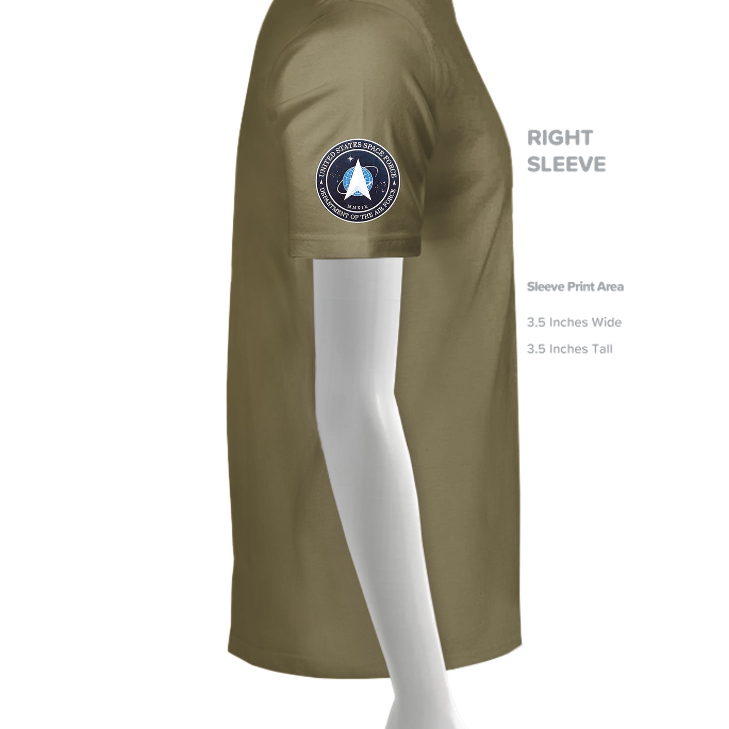 MILITARY GREEN - 3600 - SLEEVE_RIGHT
