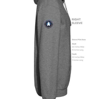 Fan Charcoal Heather - G185 - SLEEVE_RIGHT