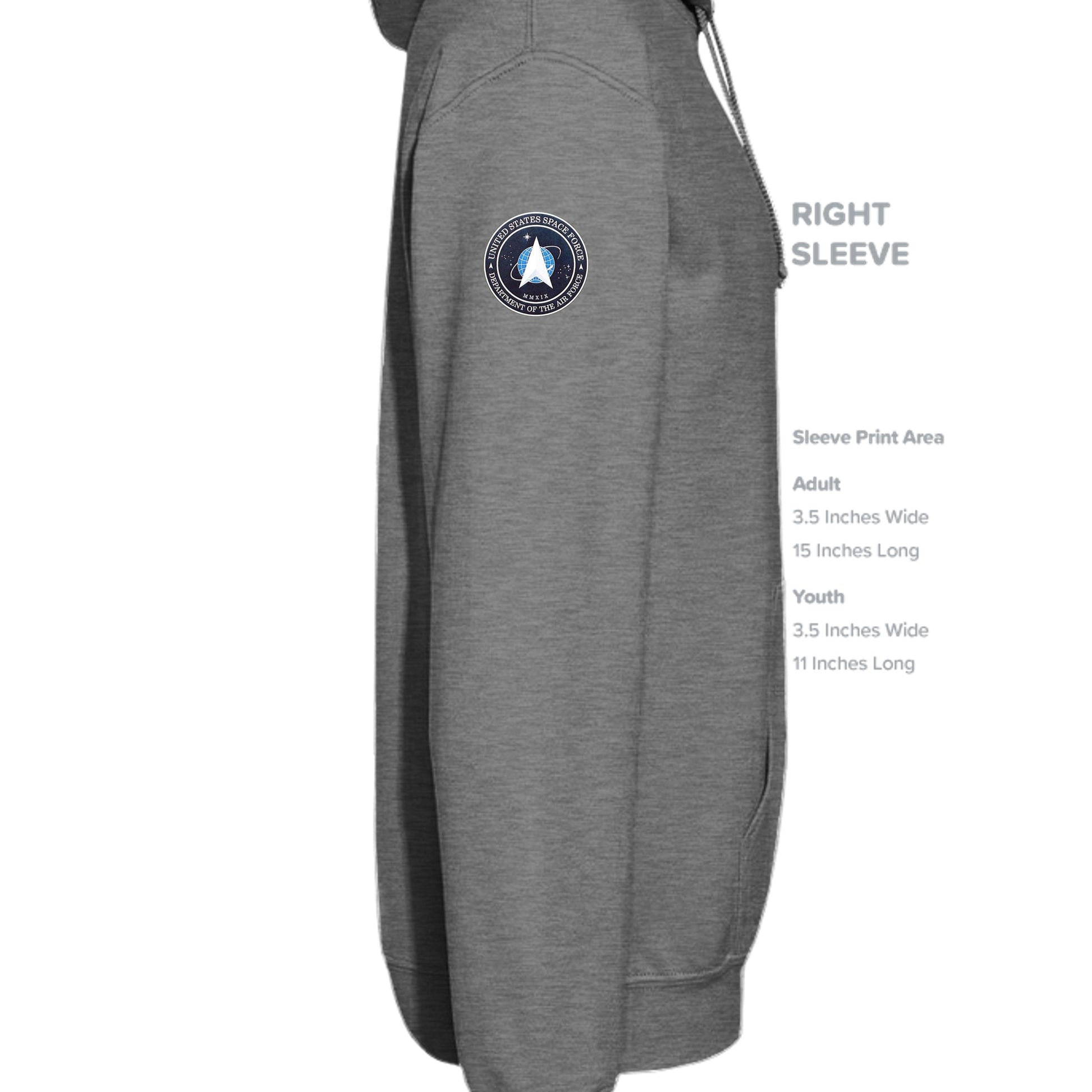 GRAPHITE HEATHER - G185 - SLEEVE_RIGHT
