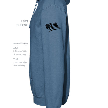 INDIGO BLUE - G185 - SLEEVE_LEFT