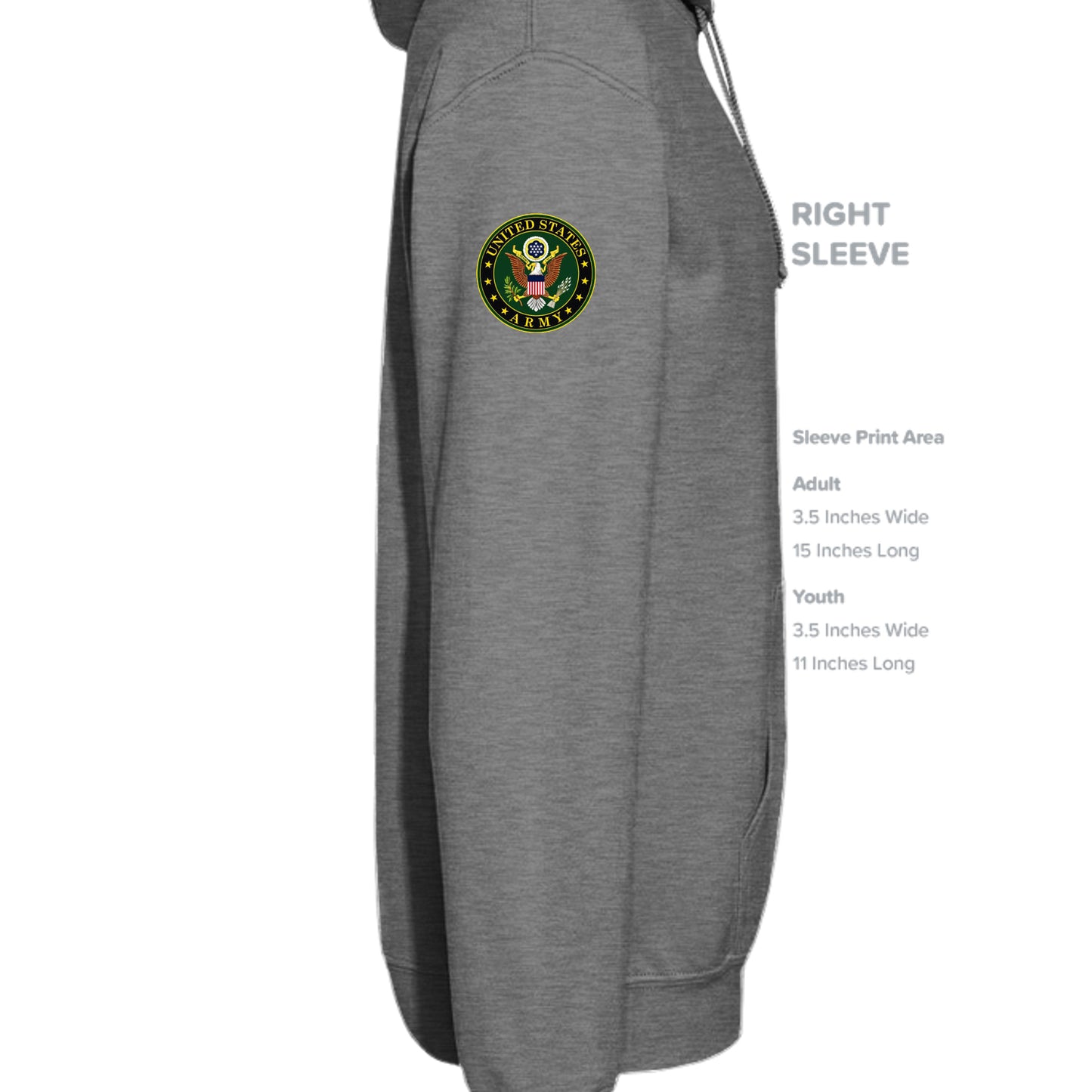 GRAPHITE HEATHER - G185 - SLEEVE_RIGHT