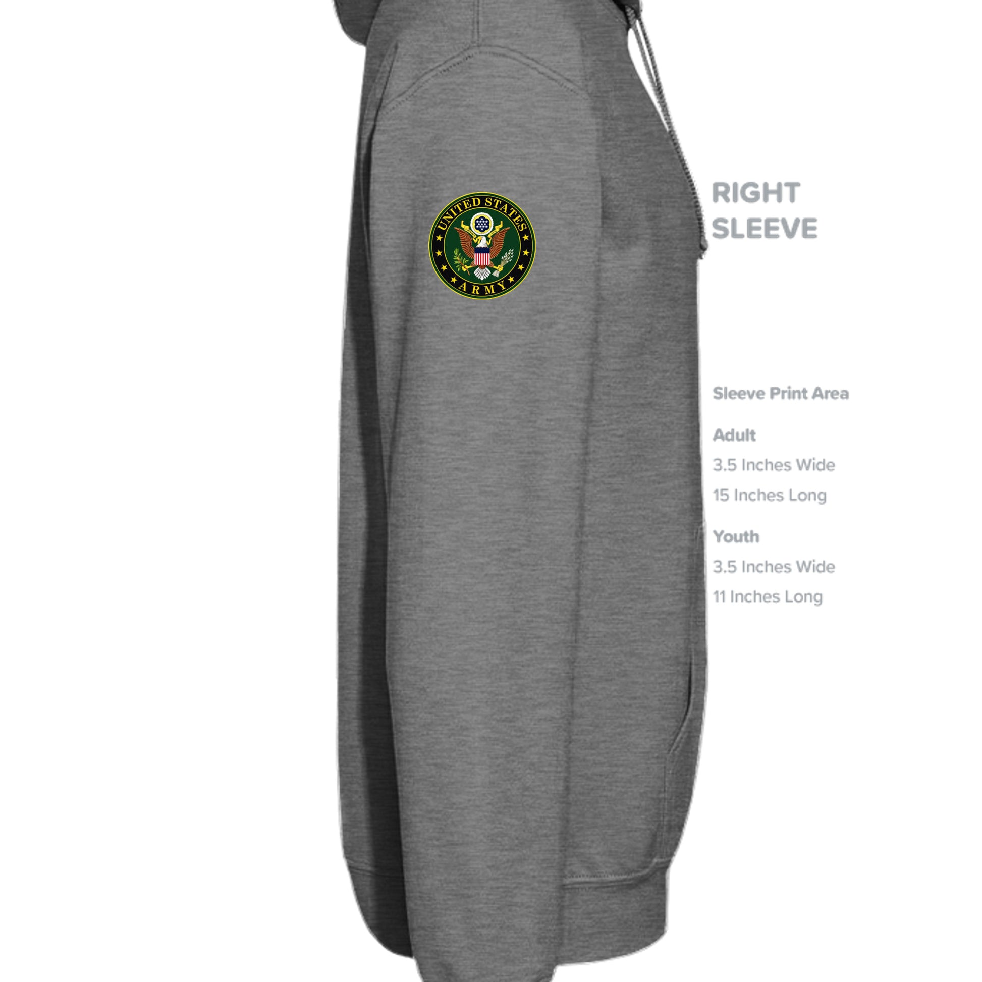 GRAPHITE HEATHER - G185 - SLEEVE_RIGHT