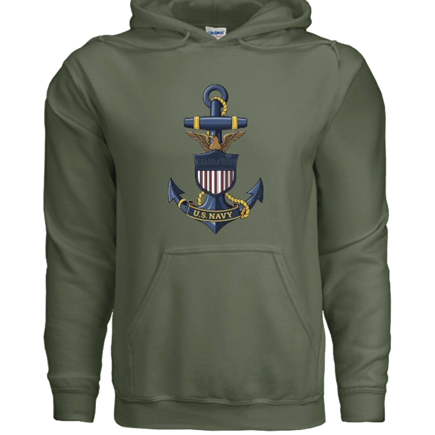 MILITARY GREEN - G185 - FRONT